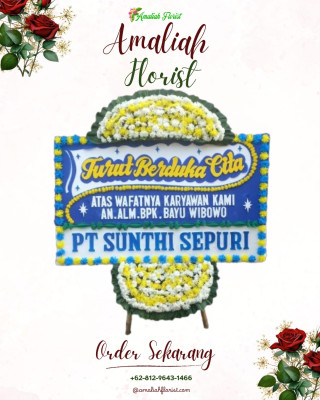 Papan Bunga Duka di Bojongkantong