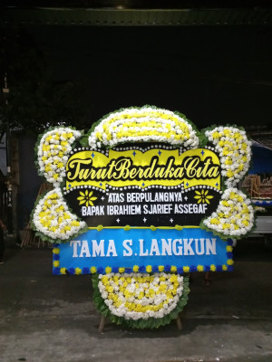 Papan Bunga Duka di Bojongkantong
